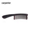 Tan Mujiang Ebony Wood Inlaid Comb