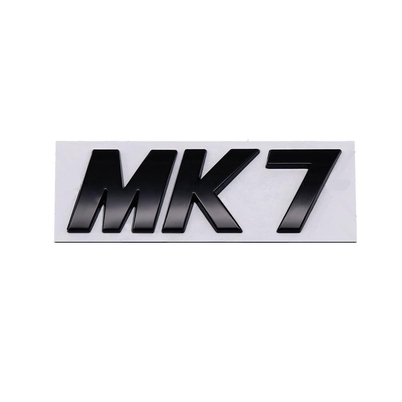 CJOZW1 3D Metal Car Trunk Sticker Compatible For VW Golf MK5 MK6 MK7 MK7.5 MK8 - Automotive Body Modification Accessory