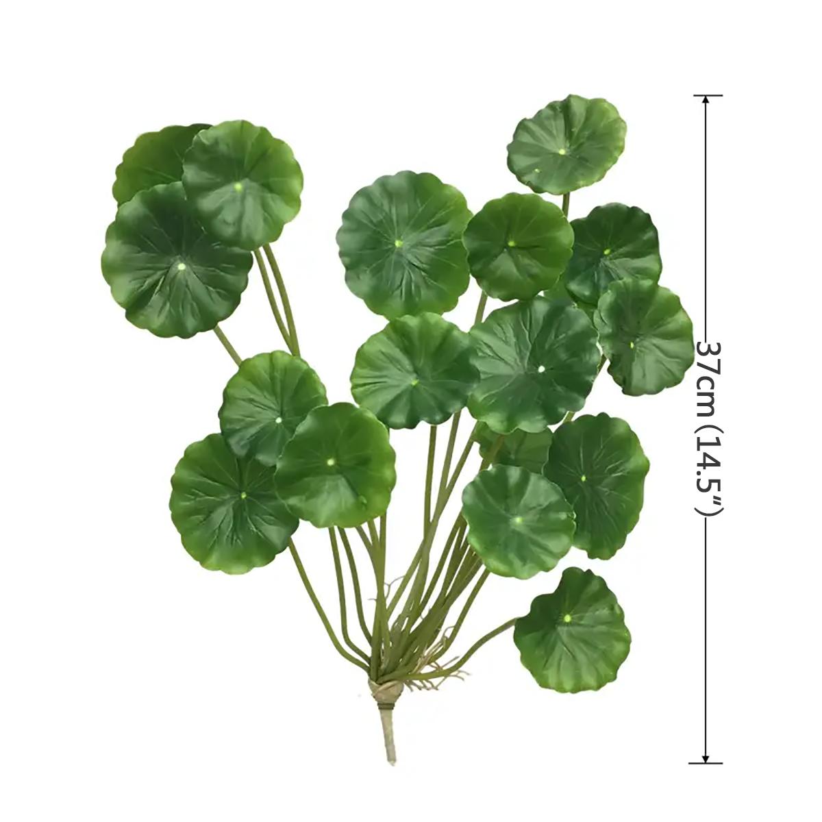 1Pc Artificial Lotus Leaves Artificial Plant Leaves Faux Plant Realistic Simulation Plant Lotus DIY Craft Home Table Living Ro