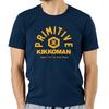 Kikkomancamiseta De AlgodóN Con Estampado De Salsa De Soja Para Hombre Camisa De CompresióN De Moda Coreana
