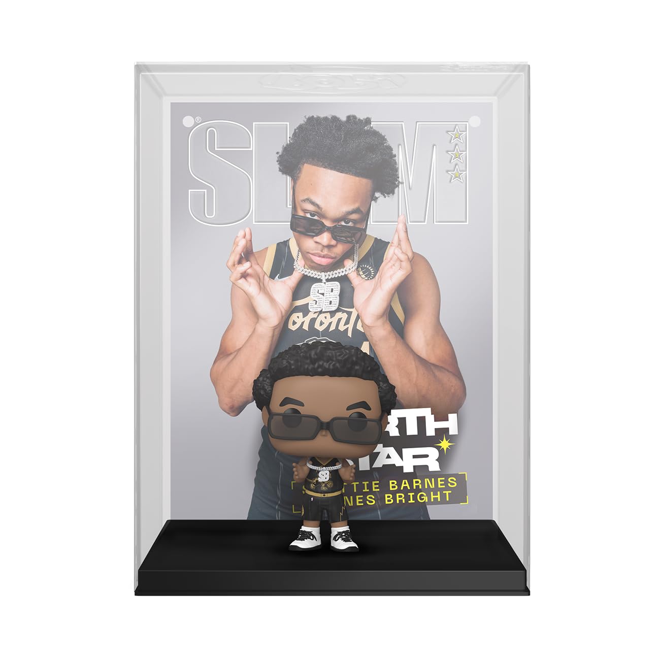 

Funko Slam Cover NBA Funko Slam Cover Баскетбольная фигурка Скотти Барнса