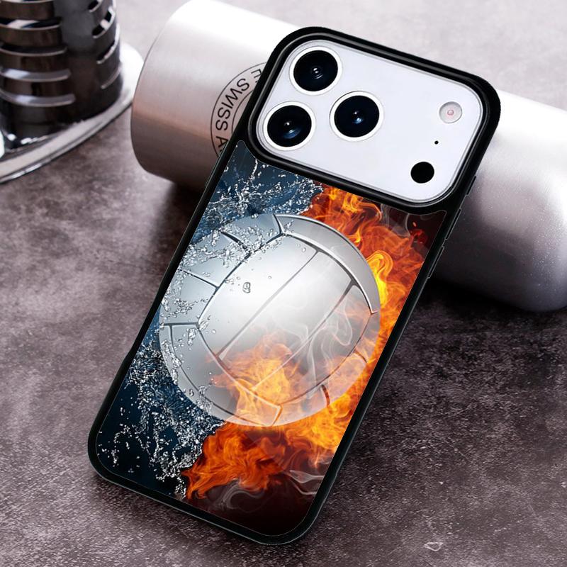 I love Volleyball Phone Case for iPhone 17 16 15 Pro Max Air 14 13 12 11 Plus Shockproof Cover