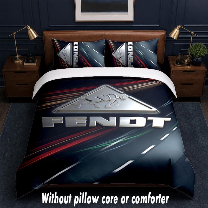Set Biancheria da Letto Design Fendt 1 Copripiumino + 2 Federe Morbido Traspirante Biancheria da Letto per la Casa