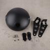 New 7 Inch Motorcycle Headlight Housing Cover Bucket with Black Bracket Round Headlamp Mount Universal