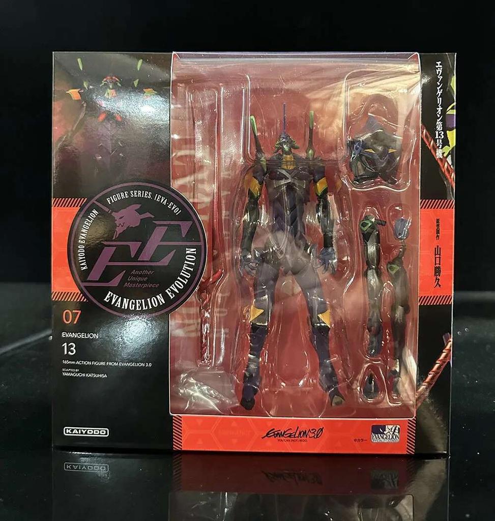 EVA AMAZING KAIYODO YAMAGUCHI EVANGELION-13 Actionfiguren Super Evagelion-01 PROTOTYP kari Shinji Langley Ayanami Produktion