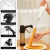 DIY Churro Maker Machine Cookie Press Gun Kit Stainless Steel Cake Cream Decorating Gun Set Biscuit Pastry Piping Nozzle Tools