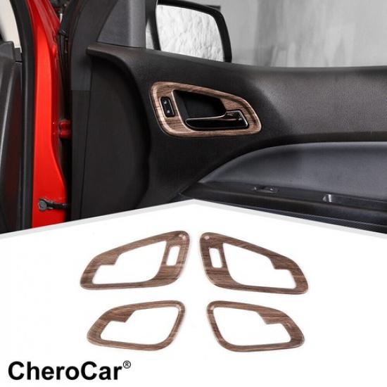 ??Car Door Handle Decor Cover Bezel Trim Kit for Chevrolet Colorado/CANYON 2015+