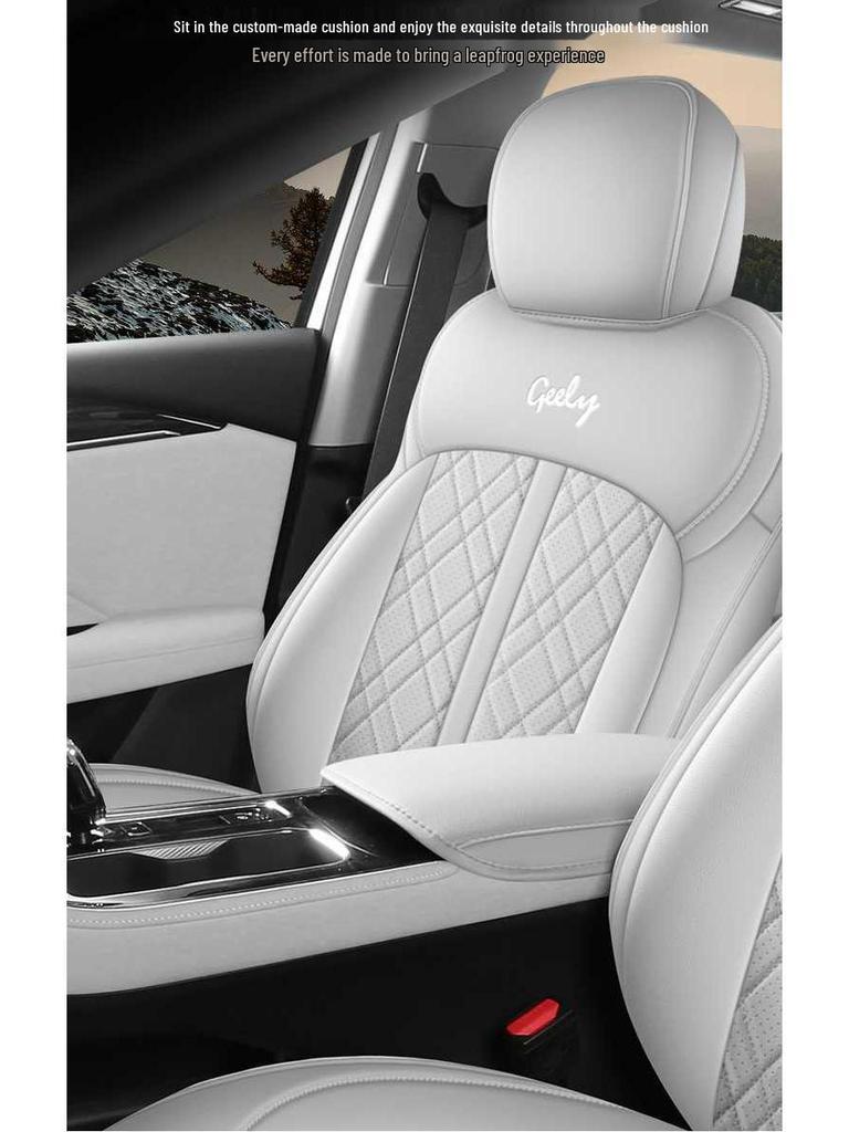 Luxurious All-Season Seat Covers for 2026 Geely Emgrand: Full Coverage, Dedicated Fit.