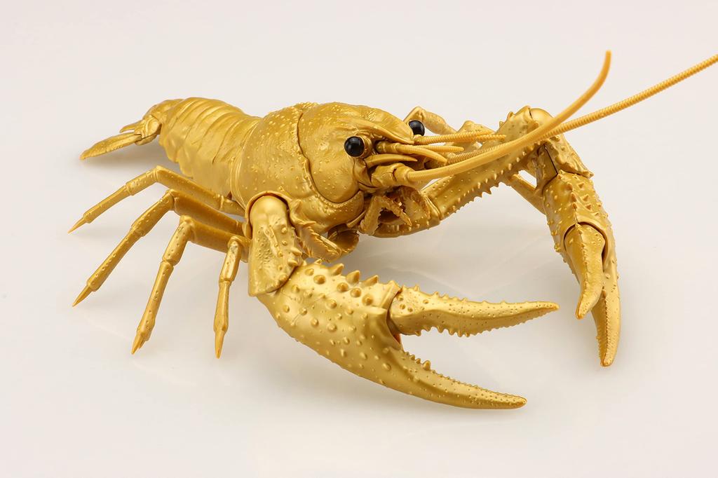 Fujimi Models Free Research Series 24 Living Creatures Edition American Crayfish Plastic Model Kit (FUJIMI) No. EX-5 (Gold)