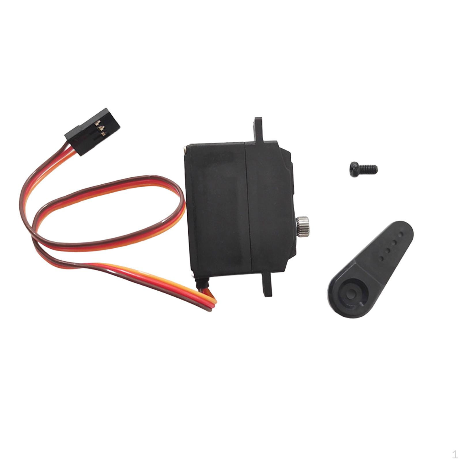 

Запчастини для сервоприводу автомобіля RC Легкий, модифікований своїми руками 3 дроти для MN86S MN128 1:12 Масштаб