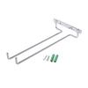 Metal Wine Glass Rack Wall Mounted Stemware Rack Wine Glasses Holder Storage Hanger Organizer for Cabinet Kitchen or Bar