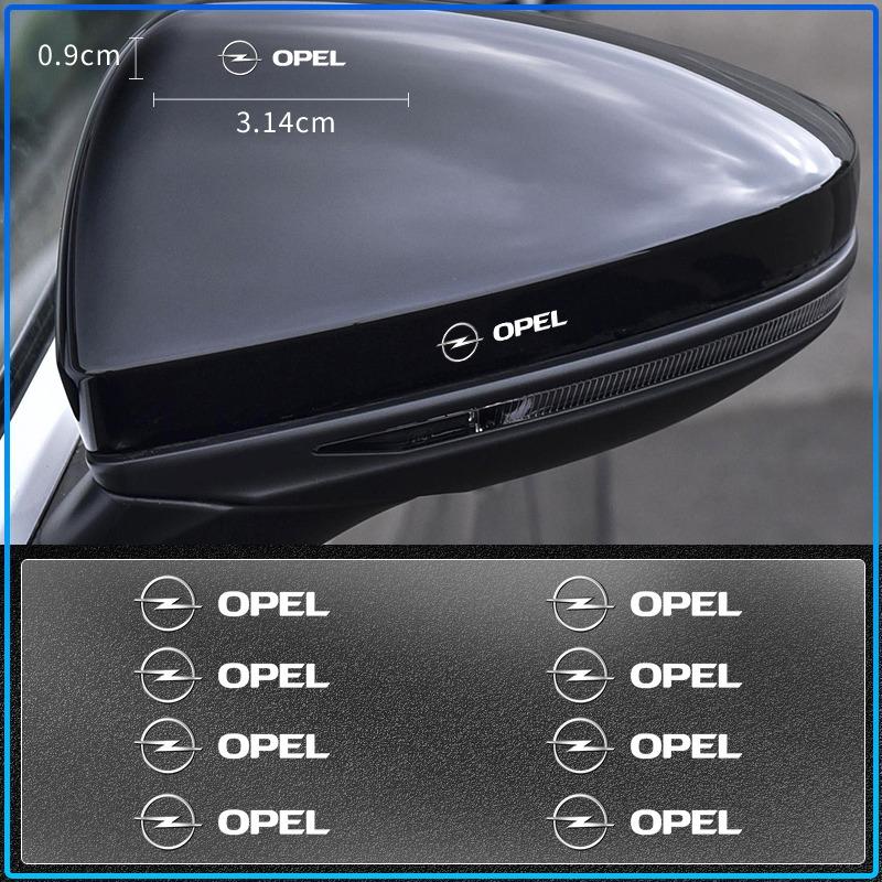 Car Steering Wheel Emblem Decal Car Interior Emblem 3D Sticker For Opel Astra H G J Insignia Mokka Zafira Corsa Vectra B C D