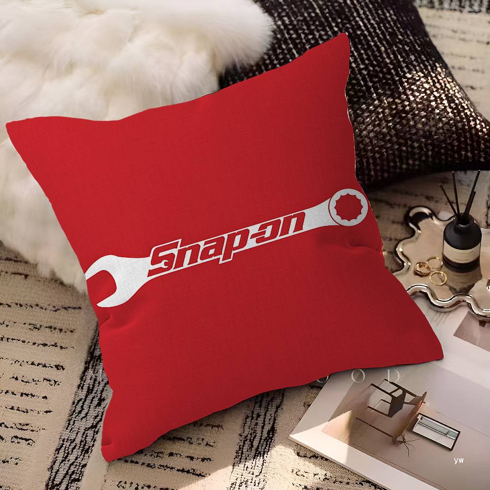 SSnapS On LOGO Personalized Picture Text Home Decorative Pillows Household Gifts 45x45cm