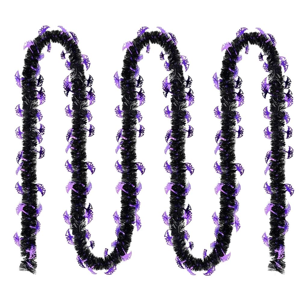 Halloween Party Garland Decoration Hanging Streamers for Indoor Outdoor Use Lightweight Durable Material Length Suitable for Multiple Events