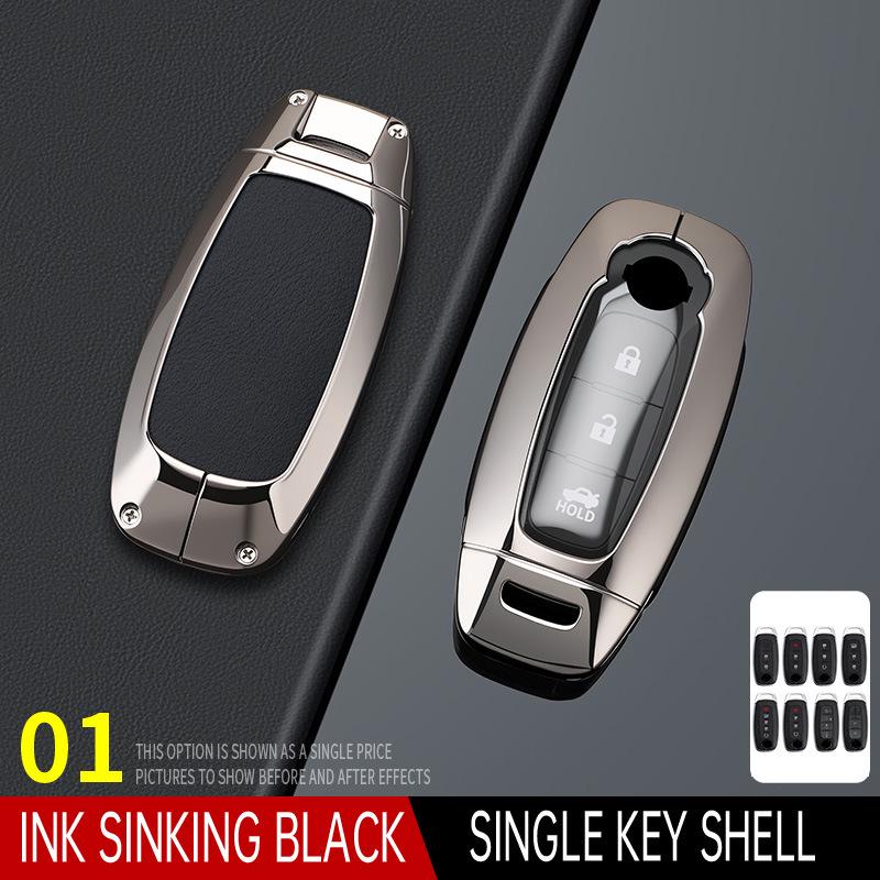 Nissan Car Key Case for Sylphy, 14th Gen Teana, Qashqai, X-Trail, Tiida, Kicks, Murano, Bluebird