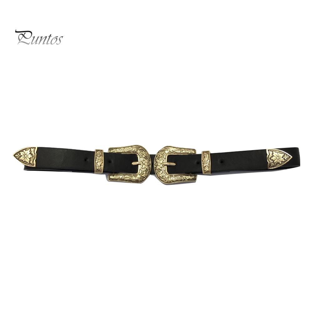 belt with two buckles