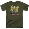 26 Garfield Candy Good T Shirt Mens Licensed Halloween Comic Tee Military Green Unisex T-Shirt