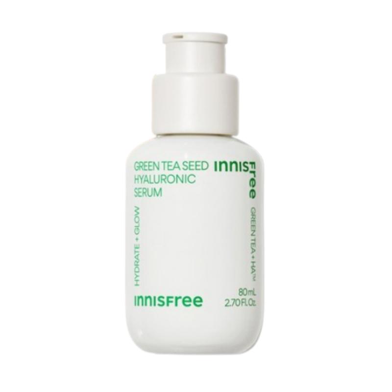 

Innisfree Сыворотка с гиалуроновой кислотой семян зеленого чая 80 мл