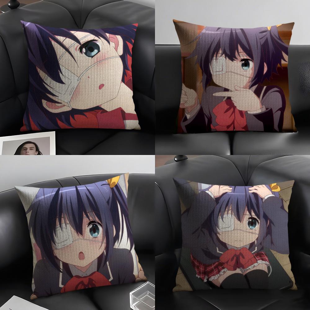 Anime Love Chunibyo & Other Delusions Pillow Case Pattern Printed Pillowcase For Living Room Sofa Cushion Cover & Bedroom Decor