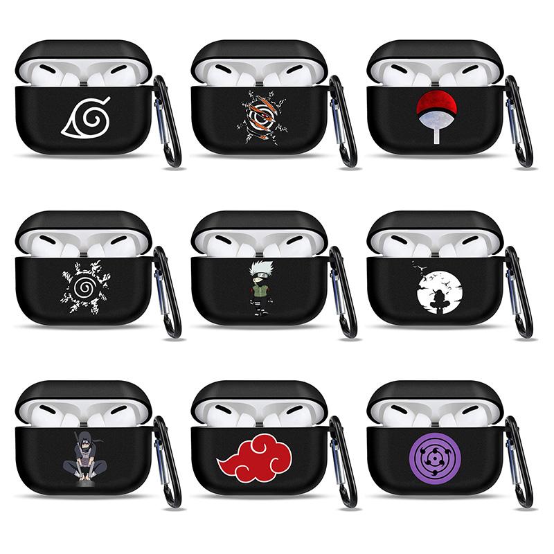 Naruto Cartoon Earphone Case for Apple Airpods 1 2 3 Pro 2 Soft Anime Bluetooth Headphone Protective Case for Air Pods Pro Cover