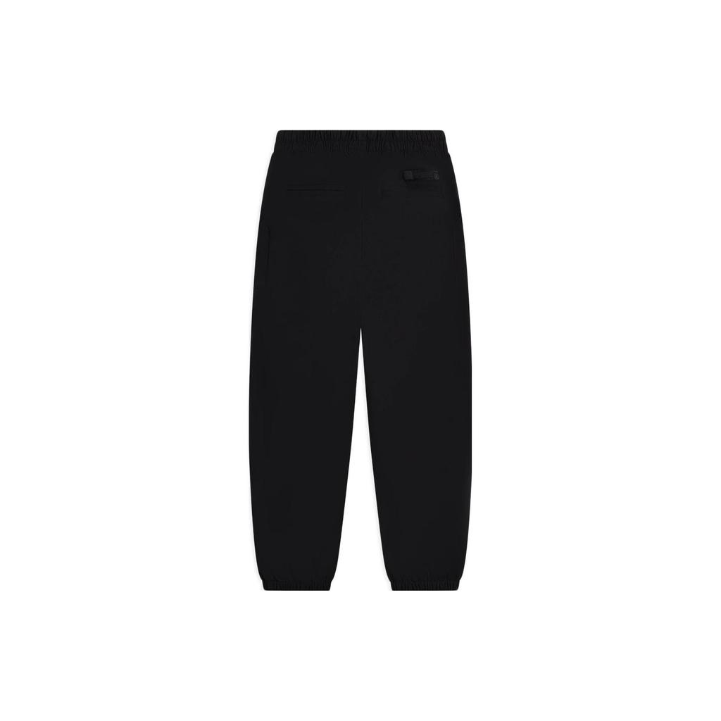 Lining Sports Lifestyle Series Solid Mid-Rise Straight Leg Sweatpants Men Bottoms Black AKXSA97-2