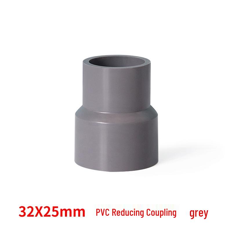 PVC Water Pipe Reducer Connector for Varied Diameters: 20, 25, 32, 40, 50, 63, 75mm