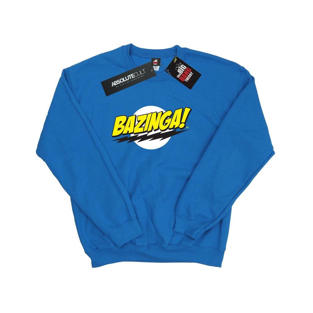The Big Bang Theory Mens Bazinga Sheldon Sweatshirt