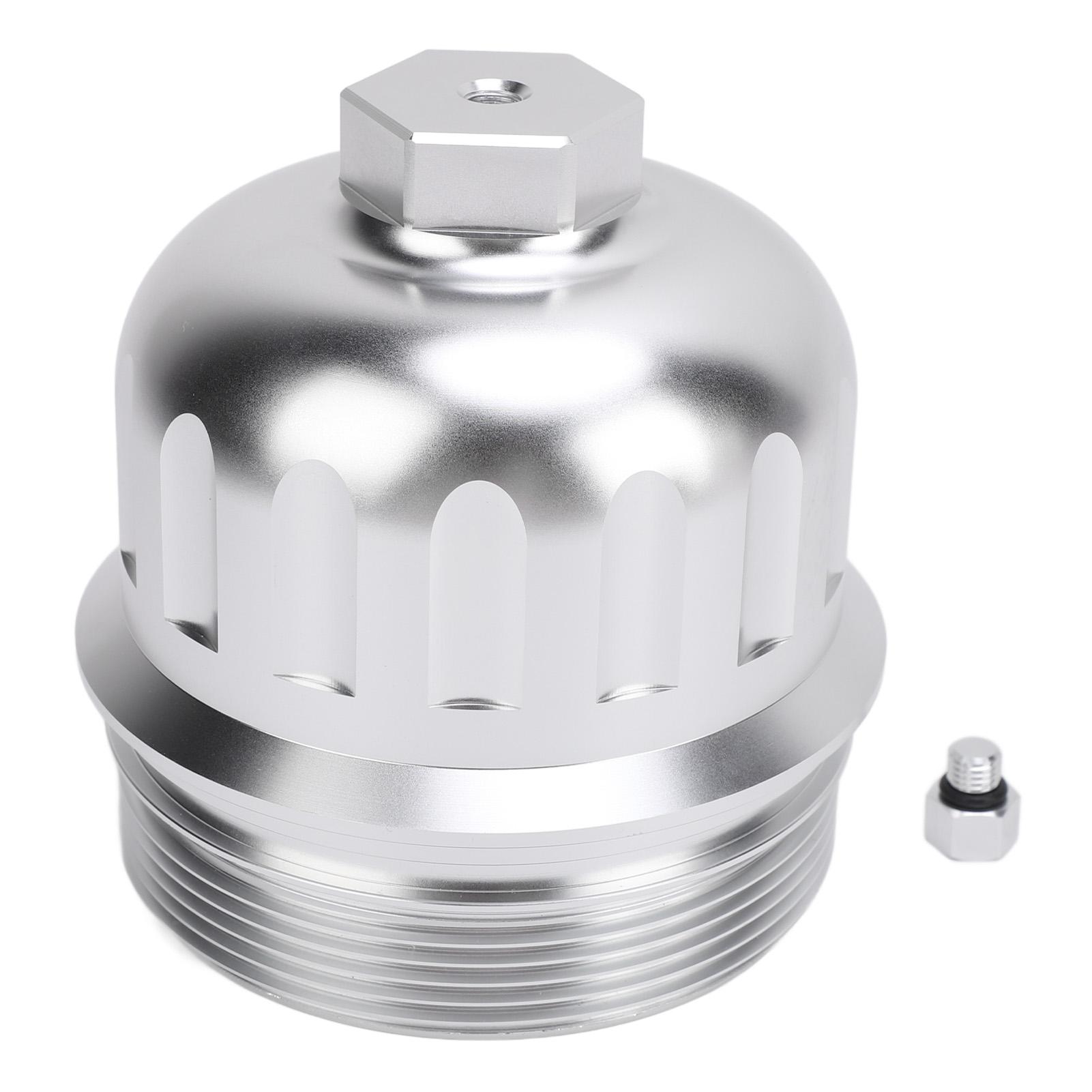 

Крышка корпуса топливного фильтра 134001 Крышка корпуса топливного фильтра из алюминиевого сплава для L5P 6.6L Silver