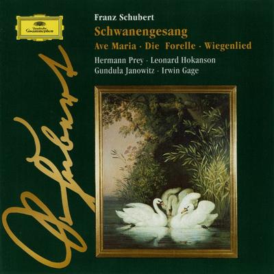 CD PREY,JANOWITZ,HOKANSON; GAGE - Schubert;Schwanengesang  4536782 Deutsche Grammo 1997 Europe Classical Used