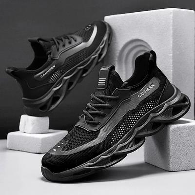 Męskie Letnie Wiosenne Nowe Lekkie Oddychające Siatkowe Buty Sportowe Casualowy Styl Leniwca Podeszwa Z PVC Bez Skóry Rekreacyjne Buty do Biegania