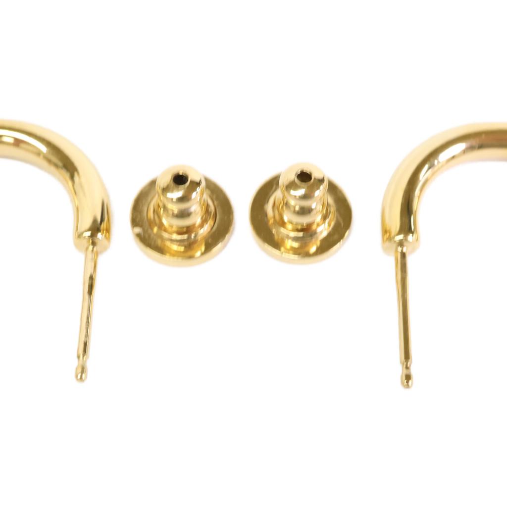 Valentino V Logo Signature Metal Earring goldUsed