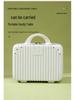 14-Inch Mini Suitcase Makeup Case with Combination Lock