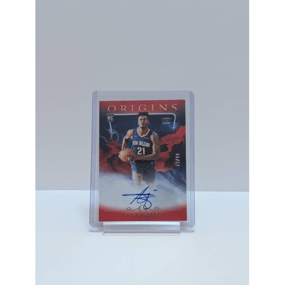 Used Yves Missi Panini Origins Autograph RC