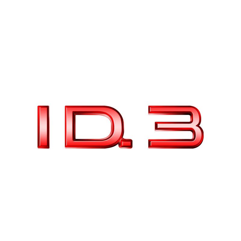 Pro ID.3 ID.4 ID.5 ID.6 Nápisový emblém ID řady GTX ID.4X Crozz ID.6X EV kovový odznak s logem na karoserii, zadní samolepka