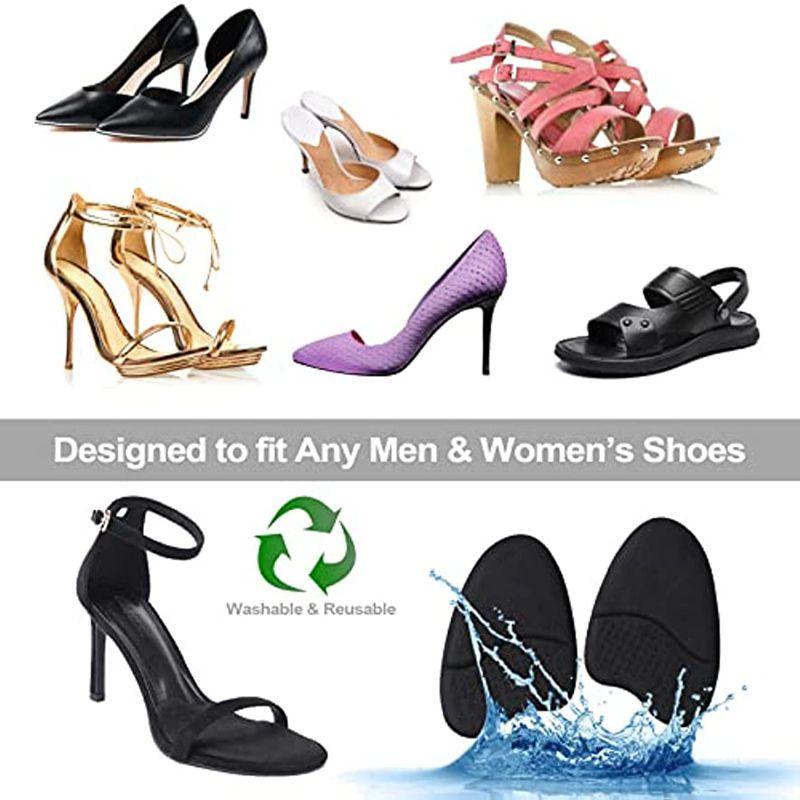 Metatarsal Pads for Women Anti Sliding Shoes Forefoot Pads Women Ball of Foot Cushion Shoe Pads High Heel Cushion Inserts 3Pair