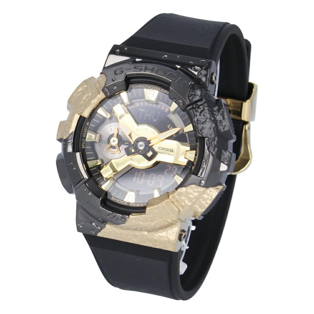 Casio G-Shock 40th Anniversary Adventurer s Stone Limited Edition Men s Watch Black Gold GM-114GEM-1A9
