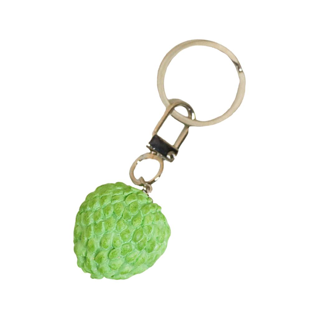 Realistic Food Keychain Cane Design Keyrings with Eye Catching Details Durable Alloy Material Perfect For All Ages