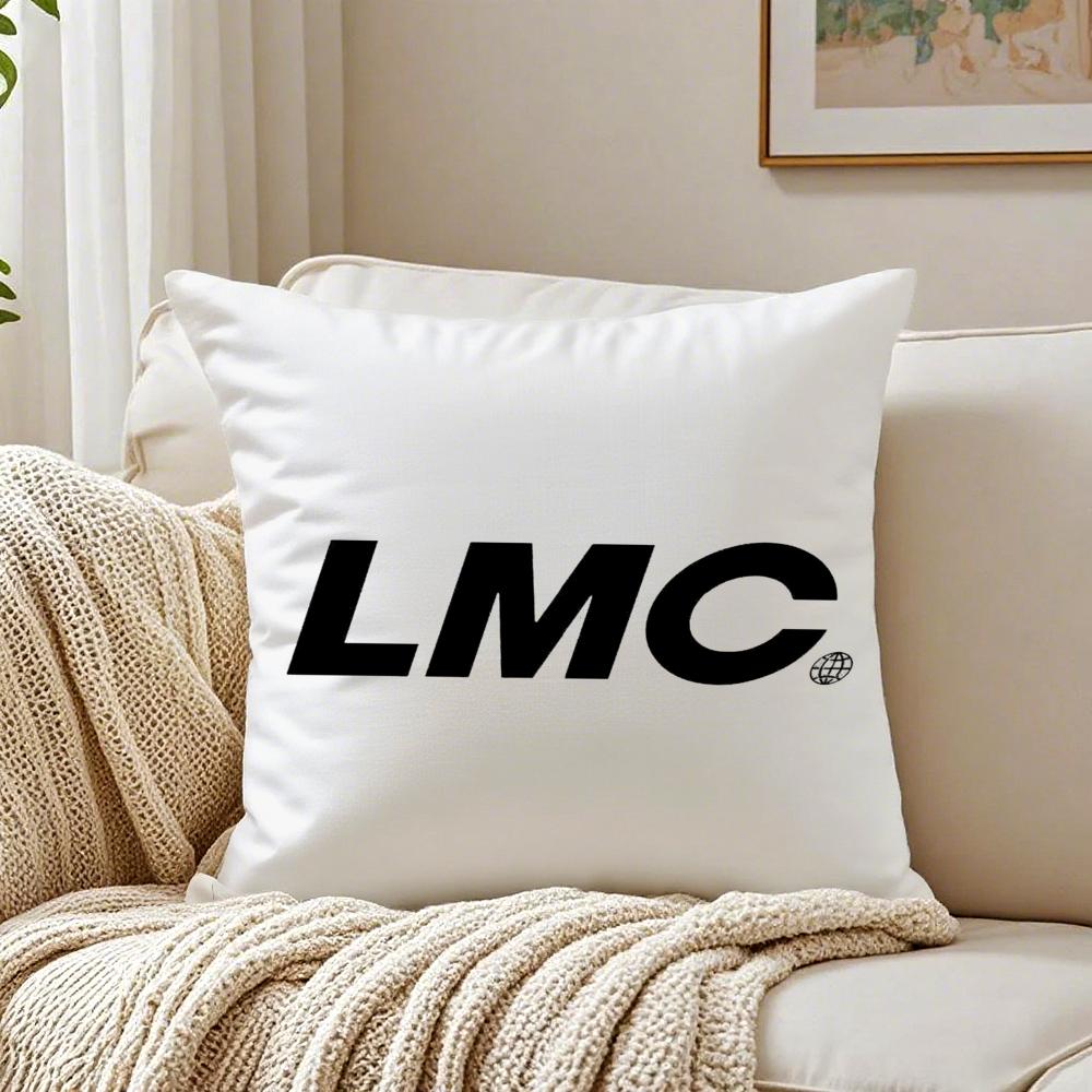 Classic Korea Brand LLMC Cushion Cover Linen Pillowcase Soft for Sofa Bed Home Room Decor