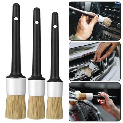 Car Detailing Brush Set Car Interior Cleaning Brush for Air Conditioning Vent Dashboard Soft Bristles Car Brush Portable Auto Cleaning Kit