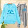 Kinderkleidung Buchstabe Marke Aufdruck Hoodie Pullover 3-12 Jahre Jacke Sweatshirt+Hose 2-teiliges Set Jungen Mädchen Freizeit Sport Jogginganzug