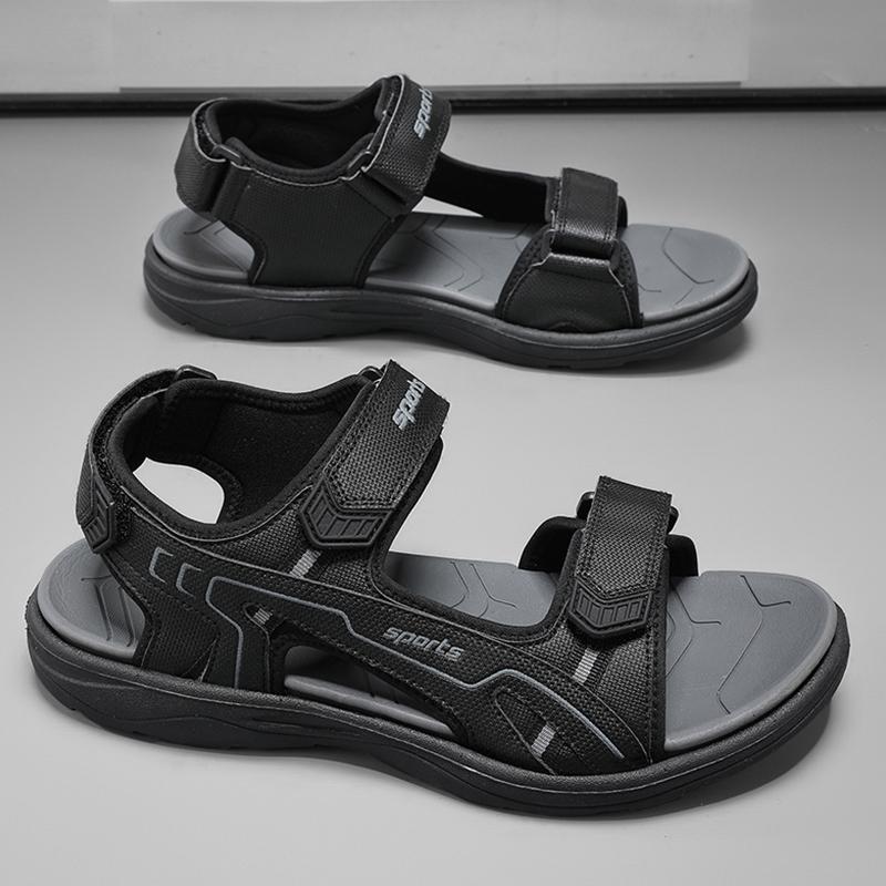 Men's Open-Toe Athletic Hiking Sandals Breathable Outdoor Beach Water Shoes for Summer Walking Non Slip