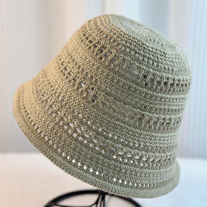 Chapeau de soleil pliable respirant et creux pour l'été, idéal pour les voyages, les vacances à la mer ou la plage