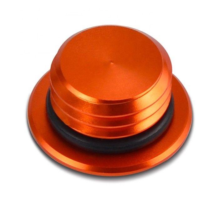 CNC Motoröl-Schraubverschluss für Motocross, Enduro 14-23 schraubbar orange