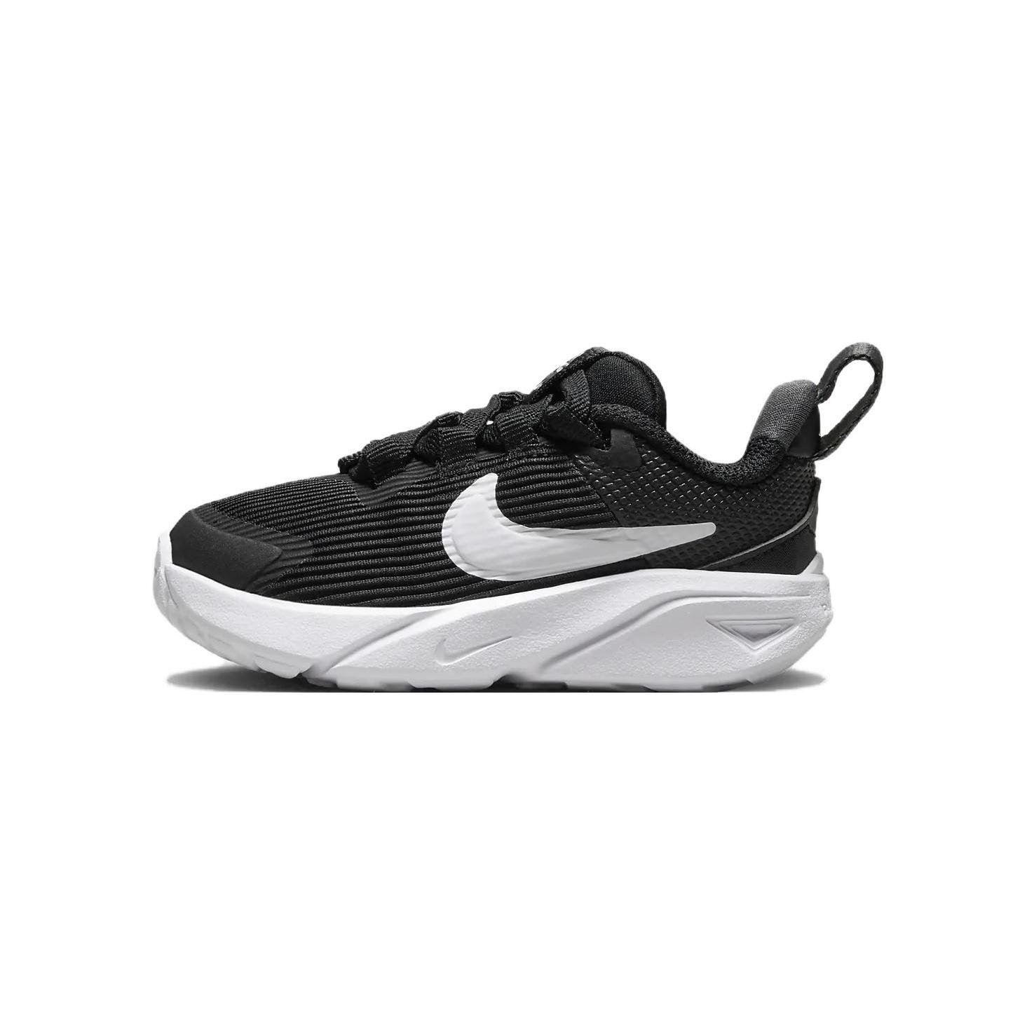 (TD) Nike Star Runner 4  Black Summit White  Baby DX7616-001 EU 25