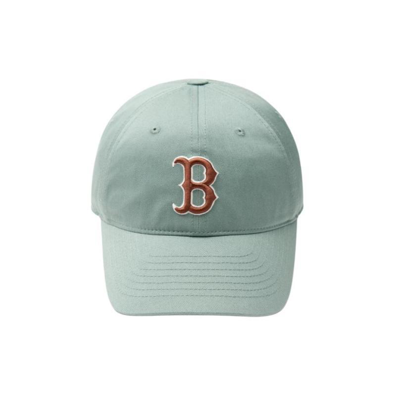 MLB Cotton Baseball Caps Unisex Light Green Fashion 3ACP6601N43MTD