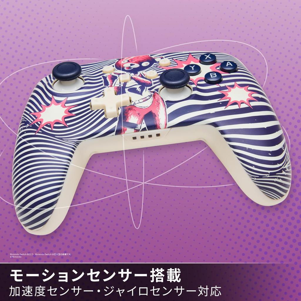 Officially licensed Nintendo PowerA Wireless Controller for Nintendo Switch - Fortnite Cuddle Team Leader NSGP0416JP-01