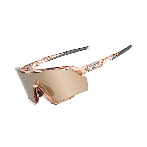 Used New KAPVOE Road Bike Sunglasses, Men s, Women s, Polarized, Dimmable Lenses, Compatible with Triathlon, Bicycles, Sports Sunglasses, Anti-Fog