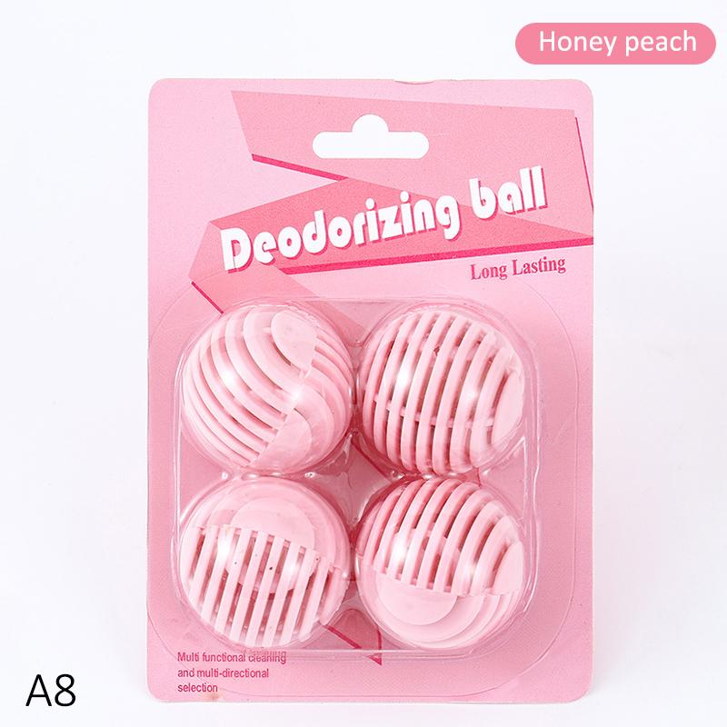 Deodorizer Freshener Balls Long-Lasting Aromatic, Mildew And Insect Proof For Wardrobe, Shoe Cabinet, Bathroom, Gym Bag And Car