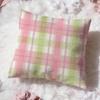 Simple checkered pattern Cushion Cover Premium Comfort Reversible Pillow Cove Two in One Design for Any Room  Car Interior