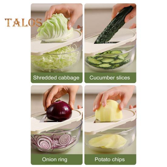 Vegetable Cutter Grater Professional Food Grater Salad Cabbage Carrot Slicer Versatile Kitchen Gadget for Slicing And Shredding